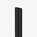 Das Bild zeigt den TRIAS Sichtschutzpfosten Slim in der Farbe Schwarz
