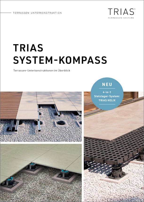 Katalog TRIAS System-Kompass Terrassenunterkonstruktion im Überblick – Vorschau