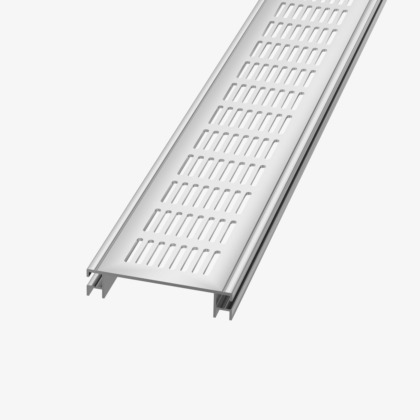 Produktbild – TRIAS Lüftungsgitter in der Farbe Silber