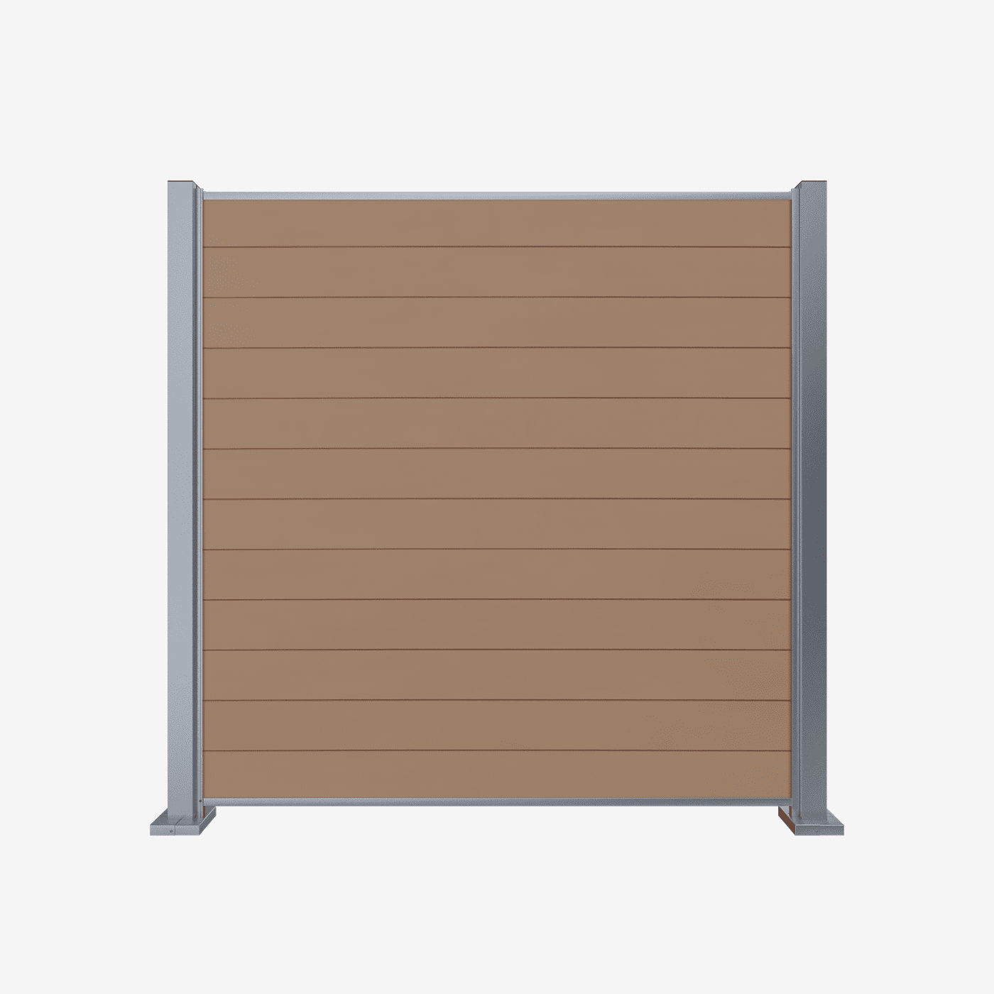 Sichtschutz BPC Walnuss | | Trias Sichtschutz