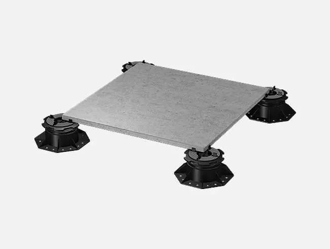  System TRIAS CROSS für Terrassenplatten auf TRIAS HELIX Stelzlagern