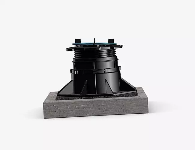 TRIAS HELIX Stelzlager mit selbstnivellierendem Add-On-Adapter