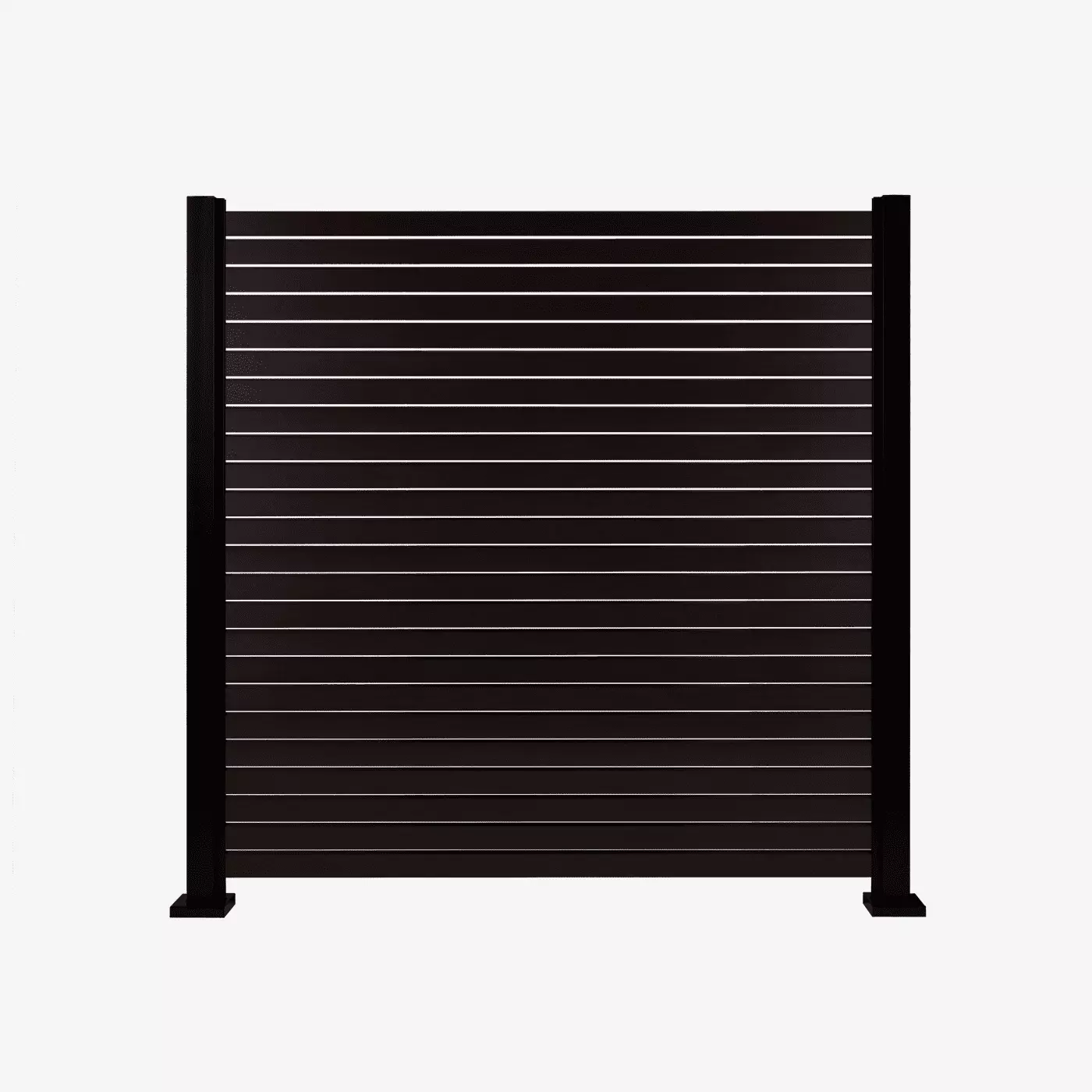 Sichtschutz Rhombus Alu Holzoptik Bambus | Trias Sichtschutz