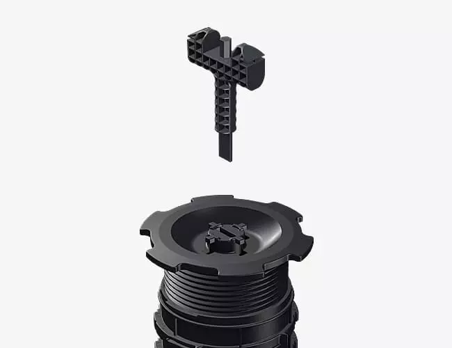 TRIAS HELIX Stelzlager stufenlos verstellbar mit TRIAS KEY