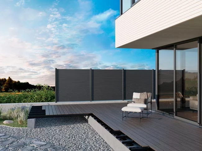 Terrassn-Unterkonstruktion Trias Alu Ultra für große Spannweiten