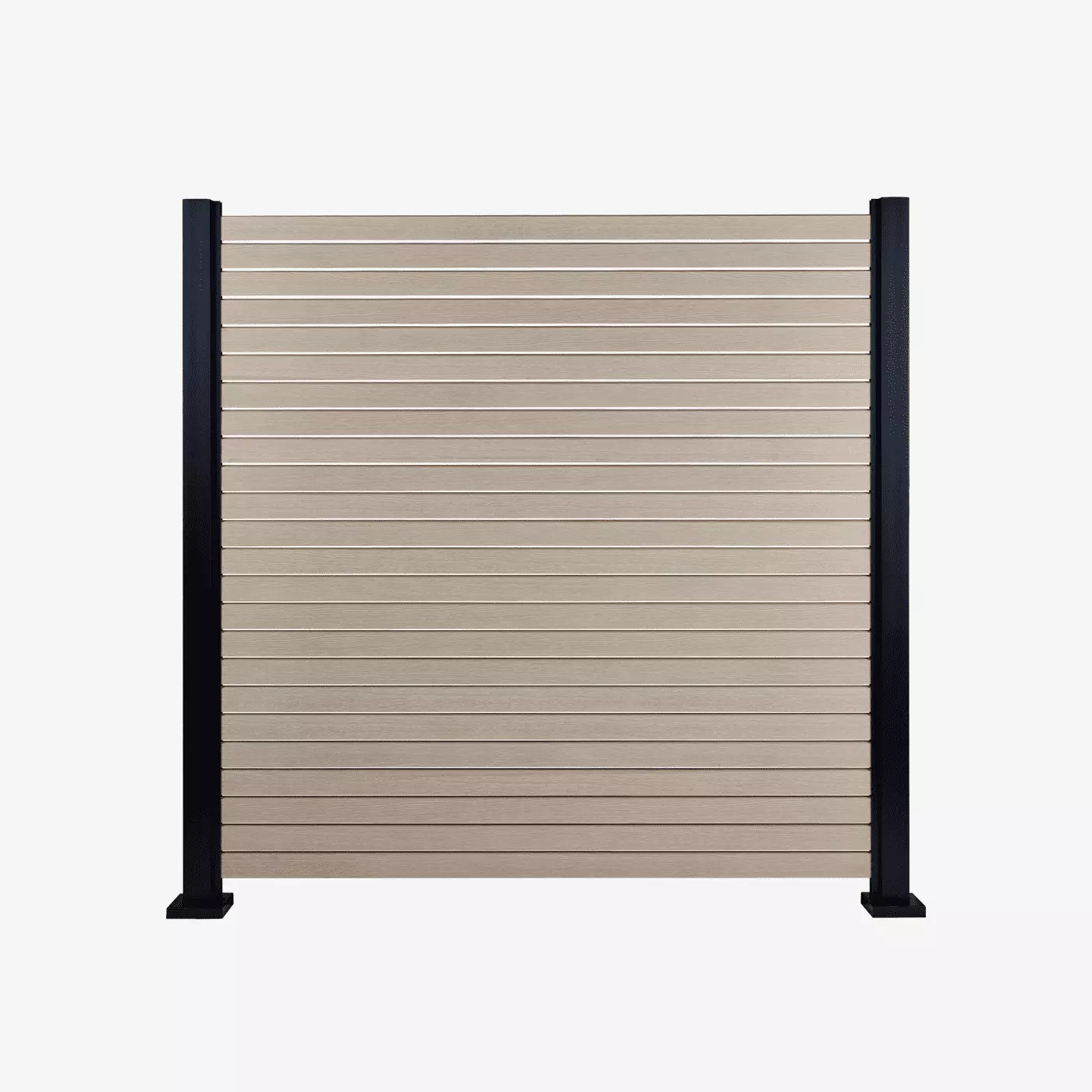 Sichtschutz Rhombus Alu Holzoptik Ahorn | Trias Sichtschutz