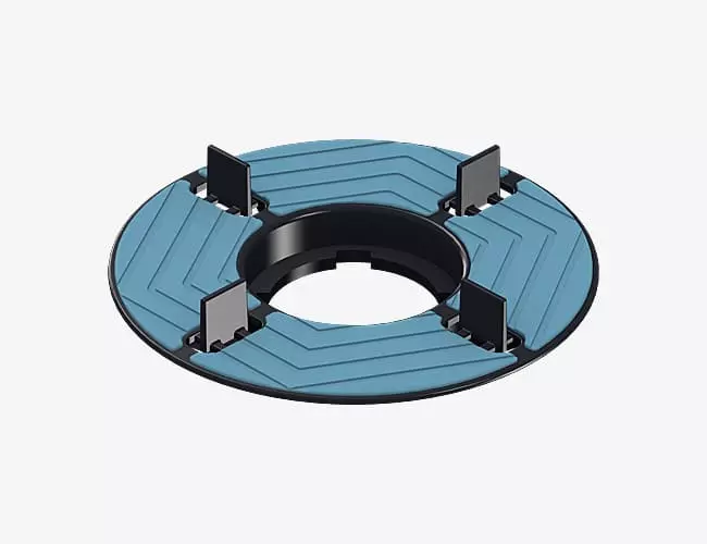 TRIAS HELIX Add-On-Adapter Cross für Terrassenplatten auf Stelzlager