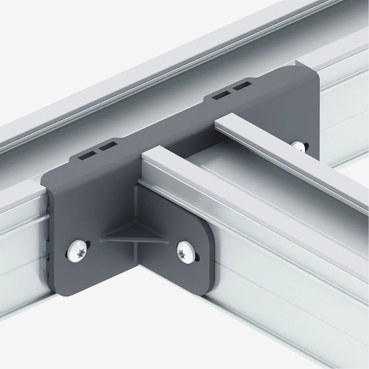 Verbindung Alu-Profile Unterkonstruktion für Terrassenplatten | Trias Alu