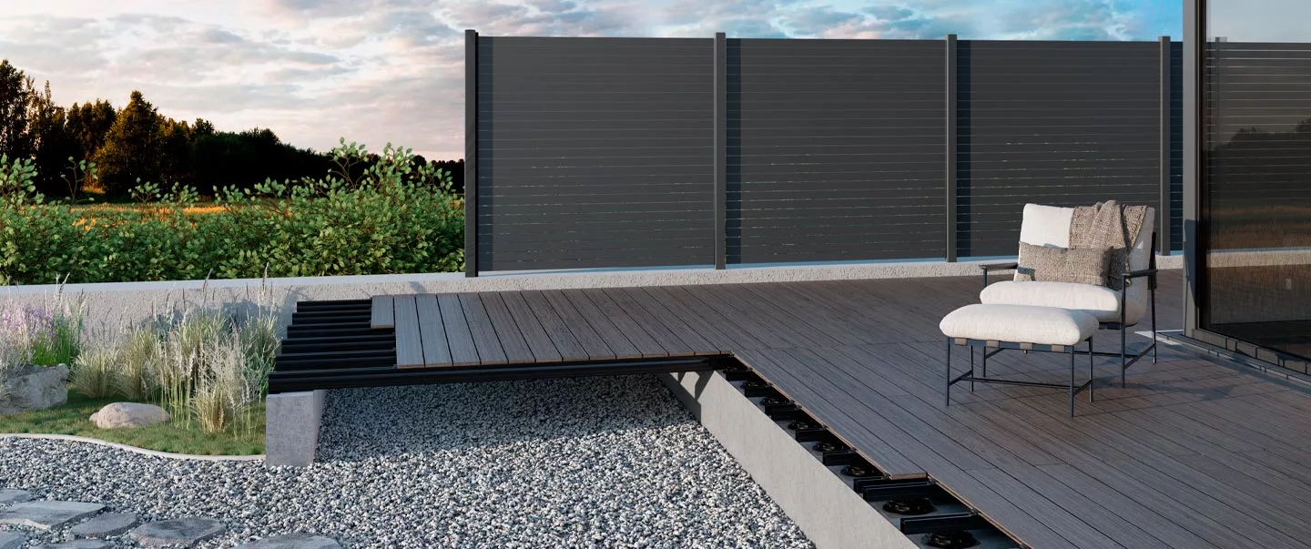 Terrassenerweiterung mit Trias Alu Ultra